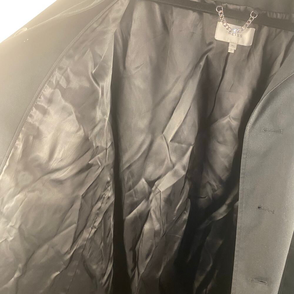 Reiss Men's Polyester Button Down Single-Breasted… - image 8